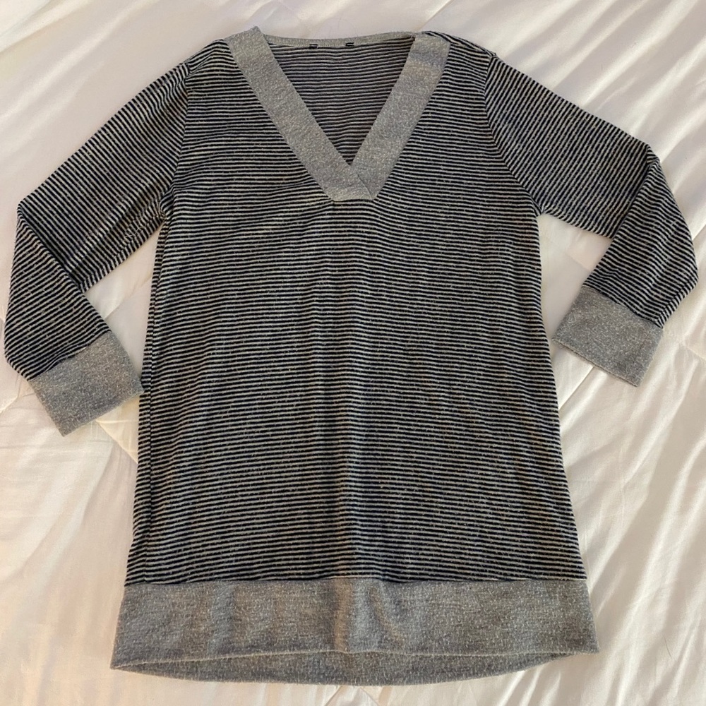 grey sweater